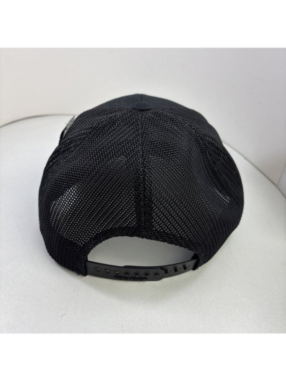 Owen’s Provisions Snapback Hat Cap Richardson Stretch 112+ Truckers Black NEW - Picture 4 of 5